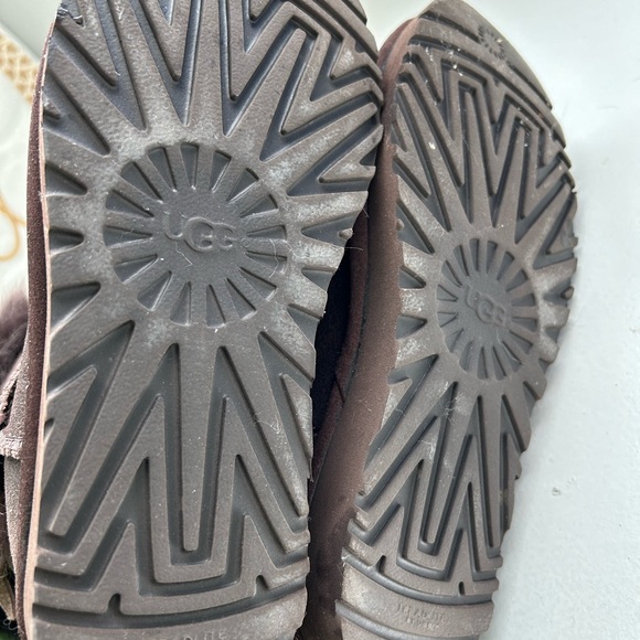 UGG Brown Fur-Lined Boots - Picture 4 of 5